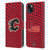 NHL Calgary Flames Net Pattern Leather Book Wallet Case Cover For Apple iPhone 15 Plus
