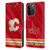 NHL Calgary Flames Jersey Leather Book Wallet Case Cover For Apple iPhone 15 Pro