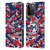 NHL Columbus Blue Jackets Camouflage Leather Book Wallet Case Cover For Apple iPhone 15 Pro