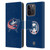 NHL Columbus Blue Jackets Plain Leather Book Wallet Case Cover For Apple iPhone 15 Pro