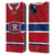 NHL Montreal Canadiens Jersey Leather Book Wallet Case Cover For Apple iPhone 15 Plus