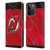 NHL New Jersey Devils Jersey Leather Book Wallet Case Cover For Apple iPhone 15 Pro