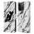 NHL New Jersey Devils Marble Leather Book Wallet Case Cover For Apple iPhone 15 Pro