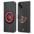 NHL Ottawa Senators Puck Texture Leather Book Wallet Case Cover For Apple iPhone 15 Plus