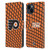 NHL Philadelphia Flyers Net Pattern Leather Book Wallet Case Cover For Apple iPhone 15