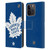 NHL Toronto Maple Leafs Oversized Leather Book Wallet Case Cover For Apple iPhone 15 Pro