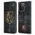 NHL Vegas Golden Knights Half Distressed Leather Book Wallet Case Cover For Apple iPhone 15 Pro