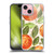 Haley Bush Pattern Painting Orange Splash Soft Gel Case for Apple iPhone 15