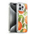 Haley Bush Pattern Painting Orange Splash Soft Gel Case for Apple iPhone 15 Pro Max & MagSafe