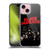 Black Sabbath Key Art Red Logo Soft Gel Case for Apple iPhone 15