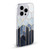 Elisabeth Fredriksson Sparkles Soft Blue Hexagons Soft Gel Case for Apple iPhone 15 Pro & MagSafe