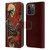 David Lozeau Skeleton Grunge Butterflies Leather Book Wallet Case Cover For Apple iPhone 15 Pro Max