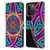 Beth Wilson Rainbow Celtic Knots Divine Leather Book Wallet Case Cover For Apple iPhone 15 Pro