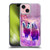 Random Galaxy Space Llama Kitty & Cat Soft Gel Case for Apple iPhone 15
