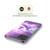 Random Galaxy Space Unicorn Ride Purple Galaxy Cat Soft Gel Case for Apple iPhone 15 Pro