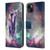 Random Galaxy Space Unicorn Ride Pug Riding Llama Leather Book Wallet Case Cover For Apple iPhone 15 Plus