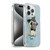 Barruf Dogs Gentle Pug Soft Gel Case for Apple iPhone 15 Pro & MagSafe
