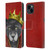 Barruf Animals The King Panther Leather Book Wallet Case Cover For Apple iPhone 15