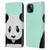 Barruf Animals The Cute Panda Leather Book Wallet Case Cover For Apple iPhone 15 Plus