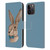 Barruf Animals Hare Leather Book Wallet Case Cover For Apple iPhone 15 Pro Max