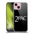 Tupac Shakur Logos Serif Soft Gel Case for Apple iPhone 15