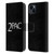 Tupac Shakur Logos Serif Leather Book Wallet Case Cover For Apple iPhone 15 Plus