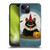 Ash Evans Black Cats 2 Halloween Cat Soft Gel Case for Apple iPhone 15