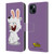 Rabbids Costumes Polar Bear Leather Book Wallet Case Cover For Apple iPhone 15 Plus