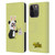 Rabbids Costumes Panda Leather Book Wallet Case Cover For Apple iPhone 15 Pro