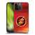 The Flash TV Series Logos Red Soft Gel Case for Apple iPhone 15 Pro Max