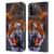 Graeme Stevenson Wildlife Tiger Leather Book Wallet Case Cover For Apple iPhone 15 Pro Max