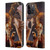Graeme Stevenson Wildlife Wolves 2 Leather Book Wallet Case Cover For Apple iPhone 15 Pro Max