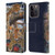 Graeme Stevenson Wildlife Leopard Leather Book Wallet Case Cover For Apple iPhone 15 Pro