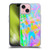 Suzan Lind Marble Abstract Rainbow Soft Gel Case for Apple iPhone 15
