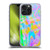 Suzan Lind Marble Abstract Rainbow Soft Gel Case for Apple iPhone 15 Pro Max