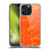 Suzan Lind Marble 2 Honey Orange Soft Gel Case for Apple iPhone 15 Pro Max