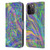 Suzan Lind Colours & Patterns Iridescent Abstract Leather Book Wallet Case Cover For Apple iPhone 15 Pro Max