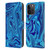 Suzan Lind Marble Blue Leather Book Wallet Case Cover For Apple iPhone 15 Pro Max