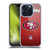 NFL San Francisco 49ers Graphics Football Soft Gel Case for Apple iPhone 15 Pro