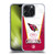 NFL Arizona Cardinals Logo Art Banner Soft Gel Case for Apple iPhone 15 Pro Max