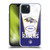 NFL Baltimore Ravens Logo Art Banner Soft Gel Case for Apple iPhone 15 Plus