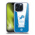 NFL Detroit Lions Logo Art Banner Soft Gel Case for Apple iPhone 15 Pro
