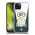 NFL Green Bay Packers Logo Art Banner Soft Gel Case for Apple iPhone 15 Plus