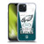 NFL Philadelphia Eagles Logo Art Banner Soft Gel Case for Apple iPhone 15 Plus