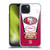NFL San Francisco 49ers Logo Art Banner Soft Gel Case for Apple iPhone 15 Plus