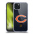 NFL Chicago Bears Logo Football Soft Gel Case for Apple iPhone 15 Plus