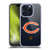 NFL Chicago Bears Logo Football Soft Gel Case for Apple iPhone 15 Pro