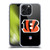 NFL Cincinnati Bengals Logo Plain Soft Gel Case for Apple iPhone 15 Pro Max