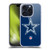 NFL Dallas Cowboys Logo Plain Soft Gel Case for Apple iPhone 15 Pro