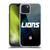NFL Detroit Lions Logo Blur Soft Gel Case for Apple iPhone 15 Plus